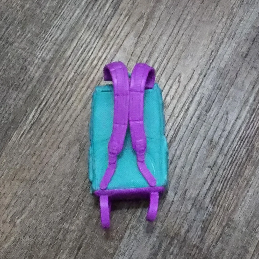 Barbie Malibu It Take‎ Two Camping Backpack Only Purple Turquoise Replacement
